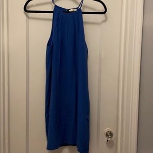 Blue silk Joie dress